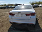 2017 Kia Optima Lx White vin: 5XXGT4L3XHG130915