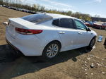 2017 Kia Optima Lx White vin: 5XXGT4L3XHG130915