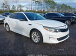 2017 Kia Optima Lx White vin: 5XXGT4L3XHG154647