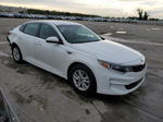 2017 Kia Optima Lx White vin: 5XXGT4L3XHG158150