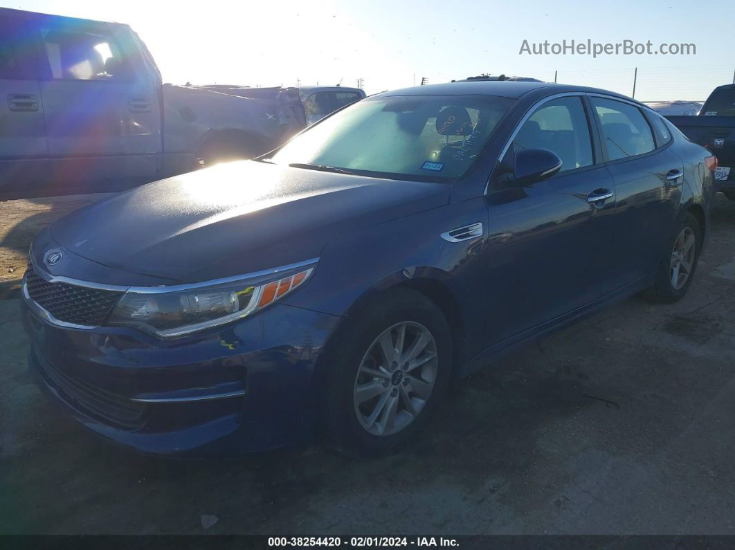 2018 Kia Optima Lx Blue vin: 5XXGT4L3XJG181448