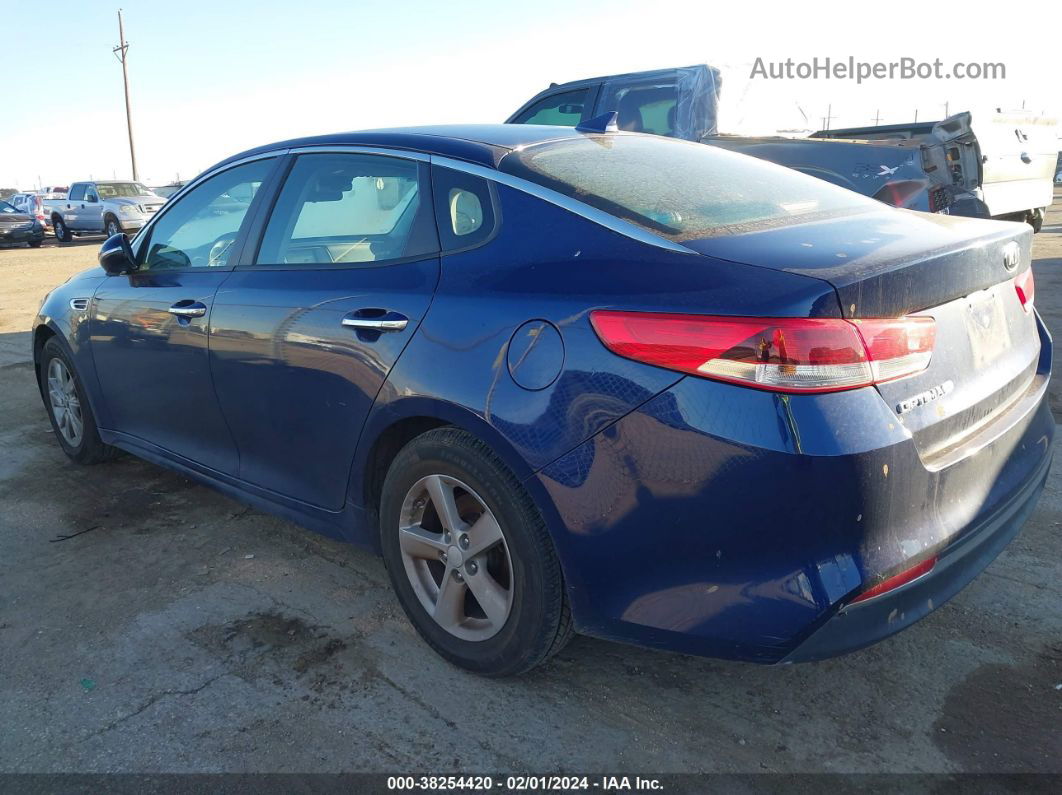 2018 Kia Optima Lx Blue vin: 5XXGT4L3XJG181448