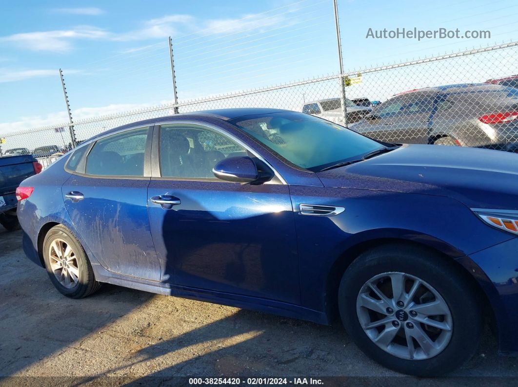 2018 Kia Optima Lx Blue vin: 5XXGT4L3XJG181448