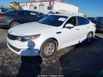 2018 Kia Optima Lx White vin: 5XXGT4L3XJG182616