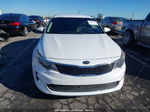 2018 Kia Optima Lx White vin: 5XXGT4L3XJG182616