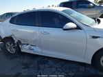 2018 Kia Optima Lx White vin: 5XXGT4L3XJG182616