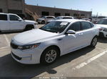 2018 Kia Optima Lx White vin: 5XXGT4L3XJG198525