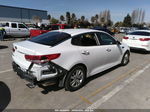 2018 Kia Optima Lx White vin: 5XXGT4L3XJG198525