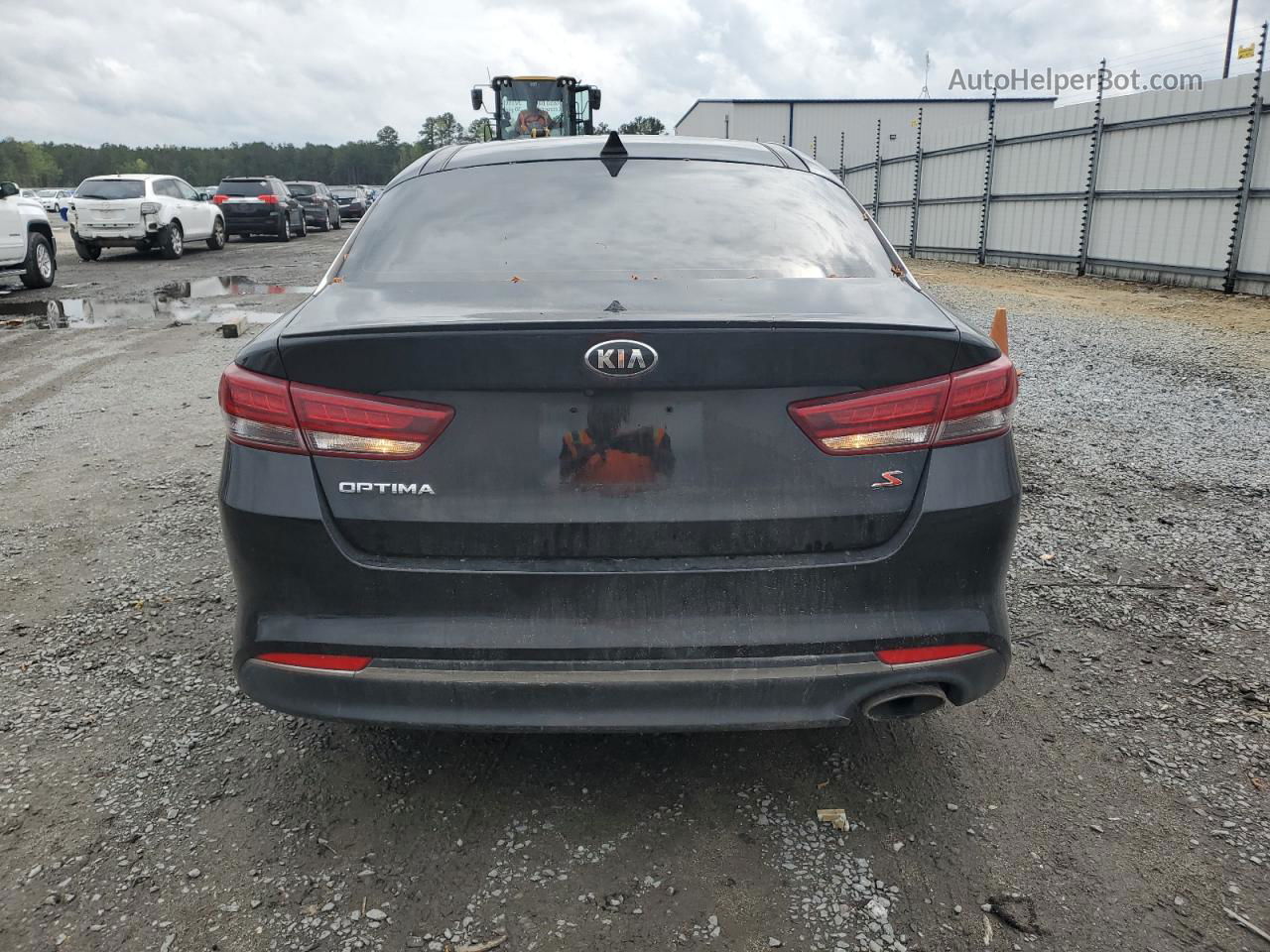 2018 Kia Optima Lx Black vin: 5XXGT4L3XJG202766