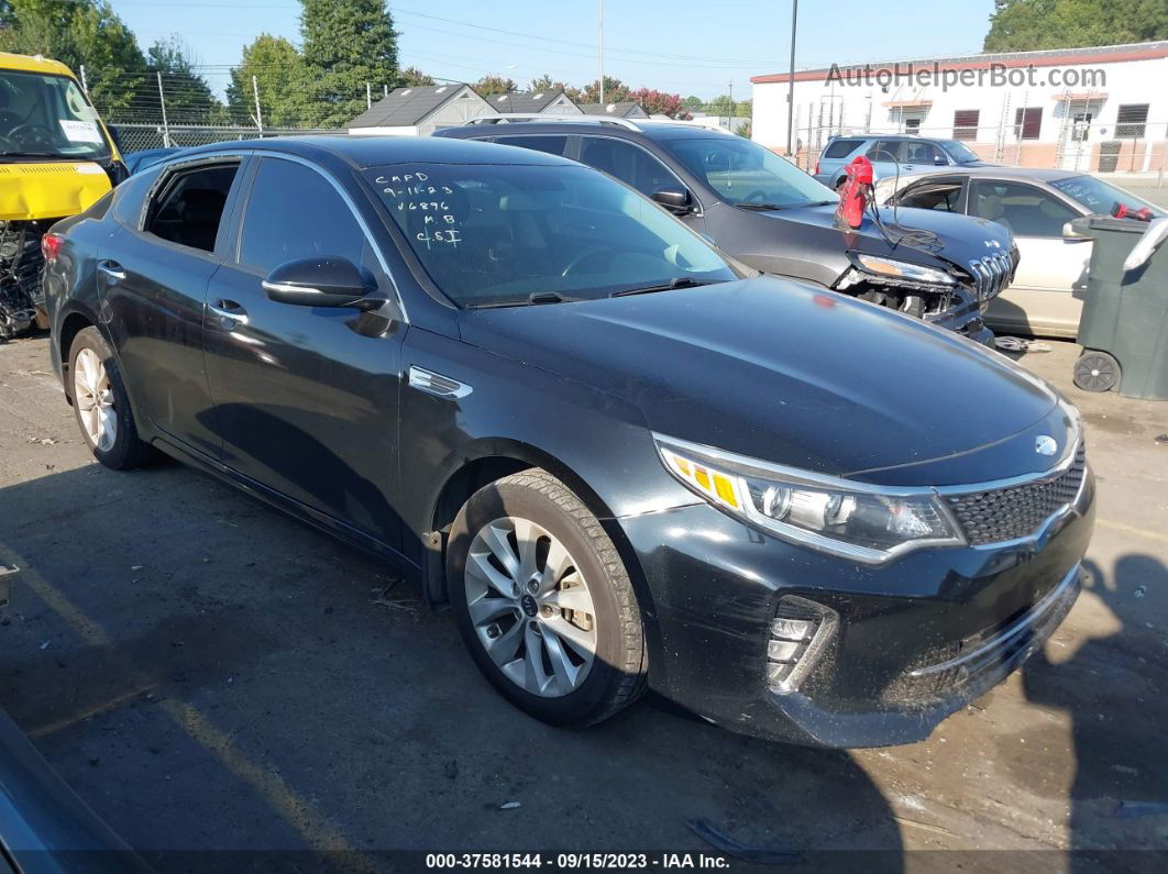 2018 Kia Optima S Черный vin: 5XXGT4L3XJG206896