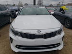 2018 Kia Optima Lx White vin: 5XXGT4L3XJG253880