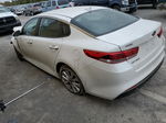 2018 Kia Optima Lx White vin: 5XXGT4L3XJG254978