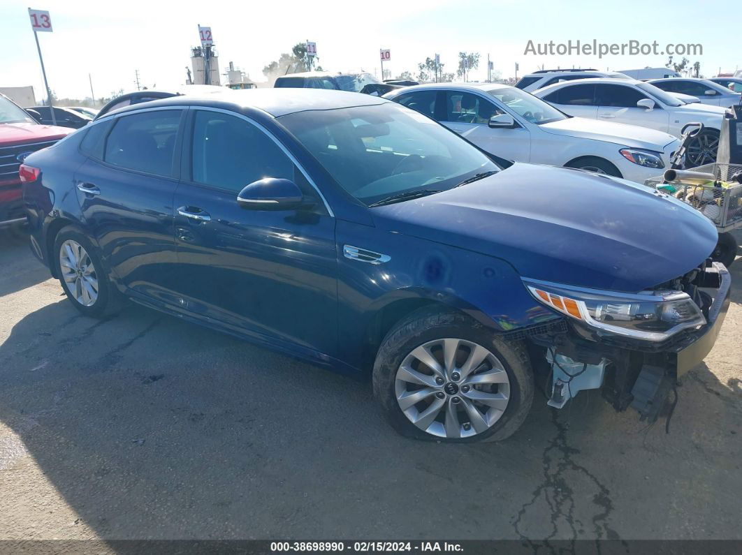 2018 Kia Optima Lx Blue vin: 5XXGT4L3XJG263664