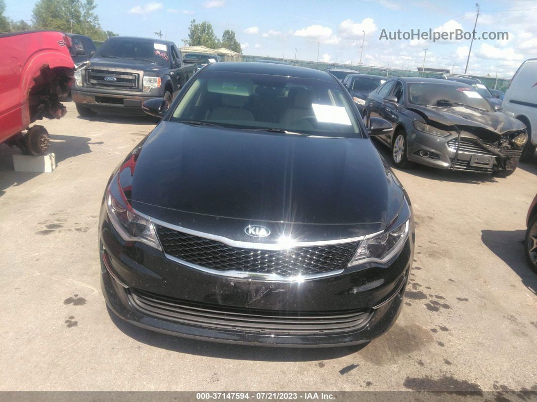 2018 Kia Optima Lx Black vin: 5XXGT4L3XJG265835