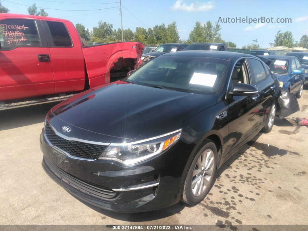 2018 Kia Optima Lx Black vin: 5XXGT4L3XJG265835