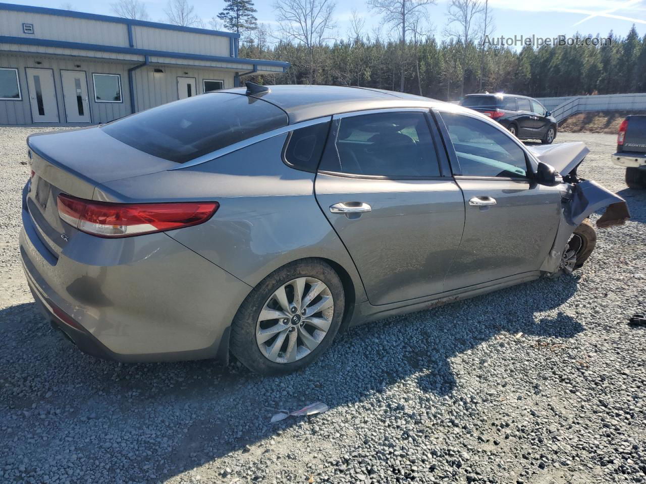 2016 Kia Optima Ex Silver vin: 5XXGU4L30GG014344