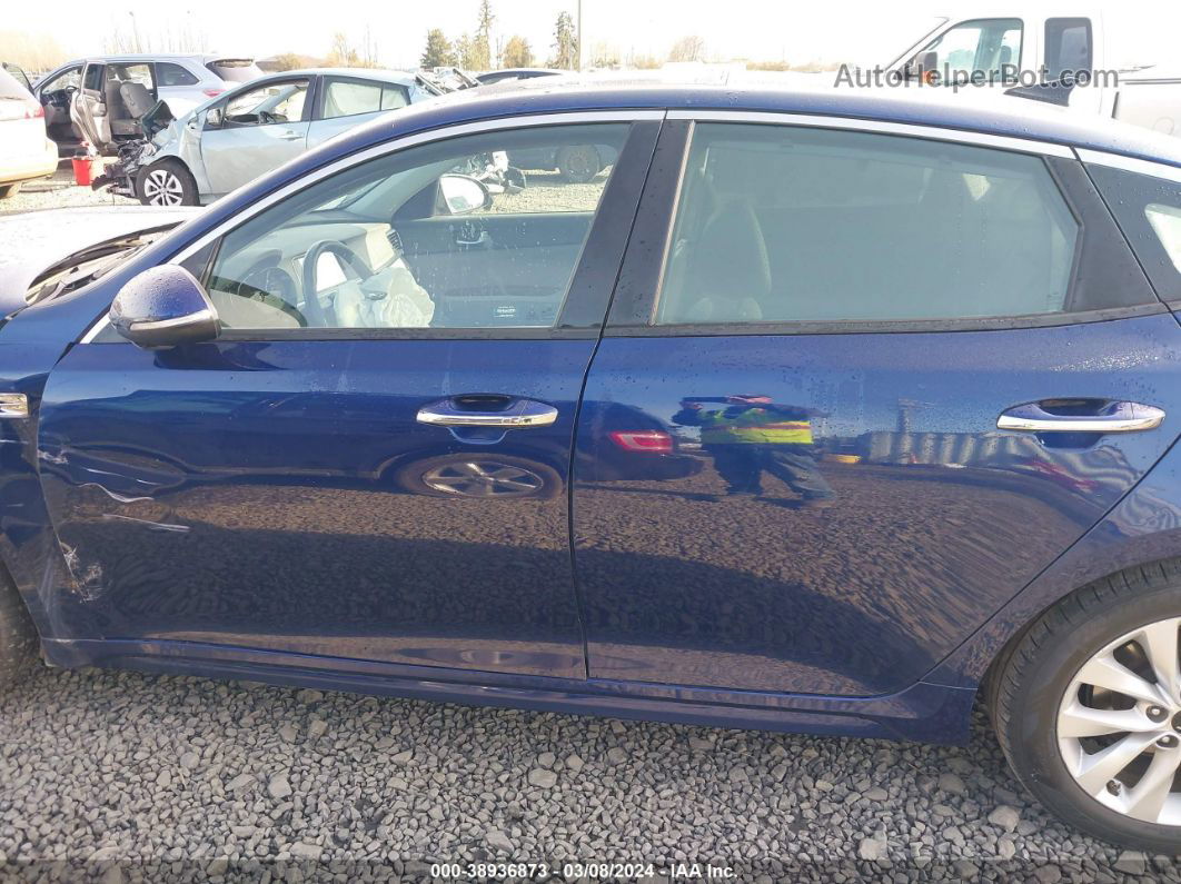 2016 Kia Optima Ex Blue vin: 5XXGU4L30GG073023