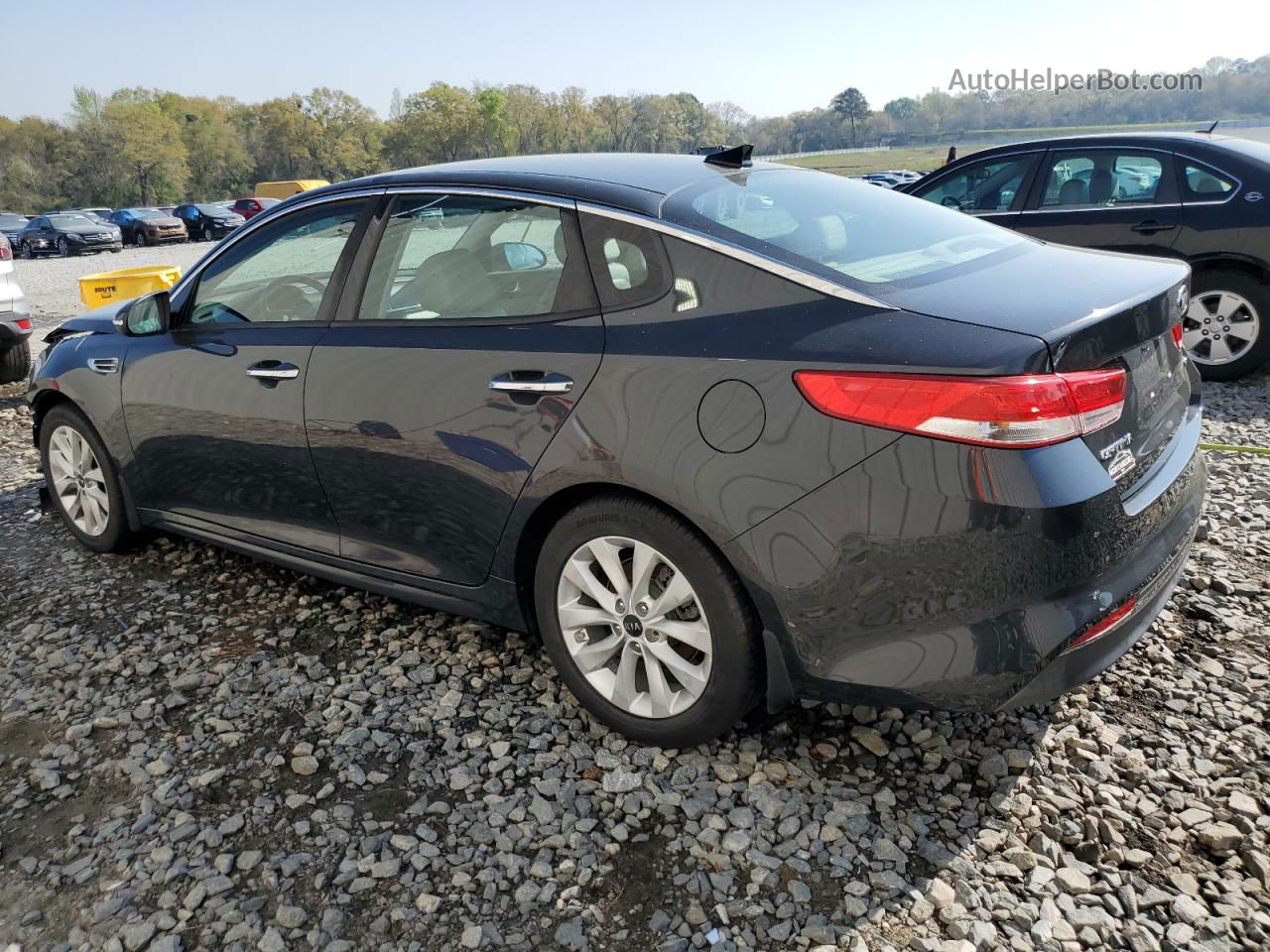 2016 Kia Optima Ex Черный vin: 5XXGU4L30GG088346