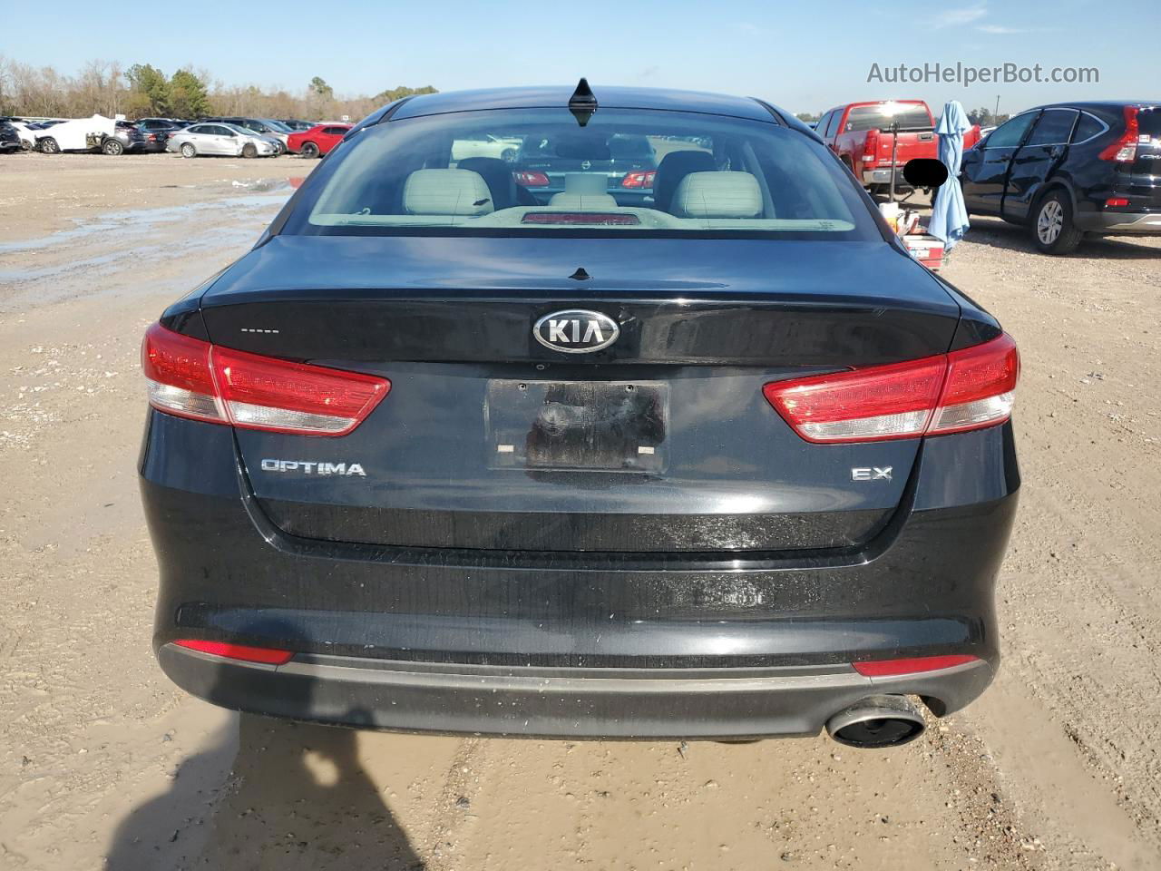 2017 Kia Optima Ex Black vin: 5XXGU4L30HG138924