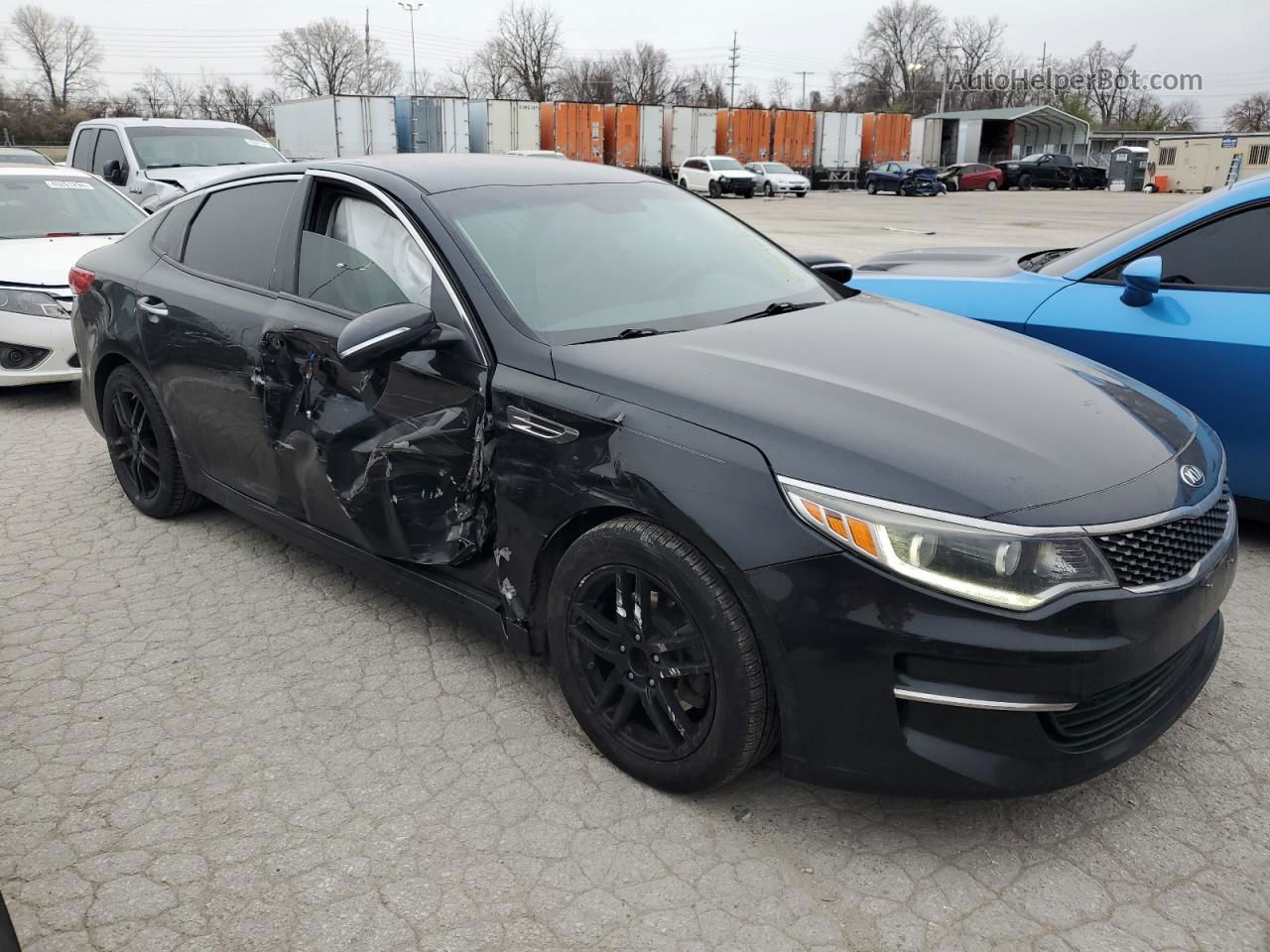 2017 Kia Optima Ex Black vin: 5XXGU4L30HG150734