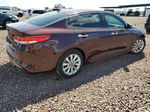 2018 Kia Optima Ex Maroon vin: 5XXGU4L30JG222280