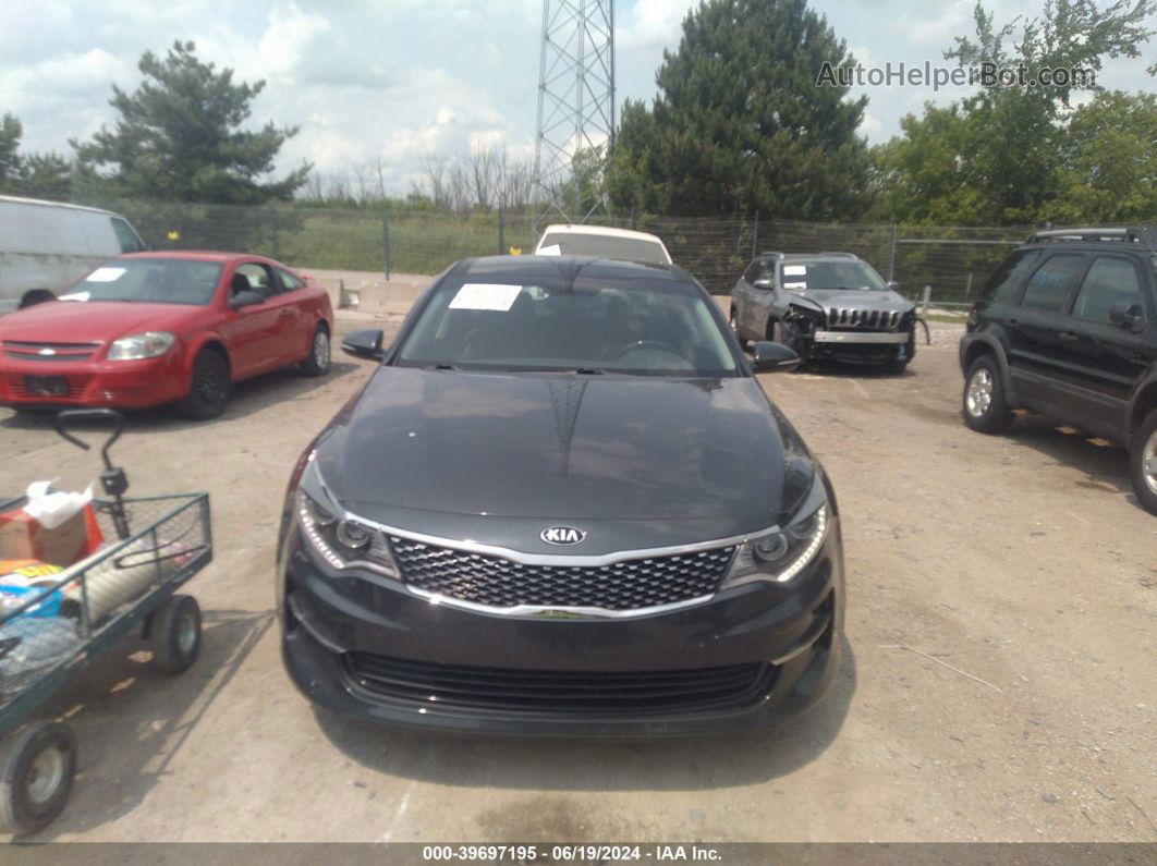 2016 Kia Optima Ex Gray vin: 5XXGU4L31GG010867