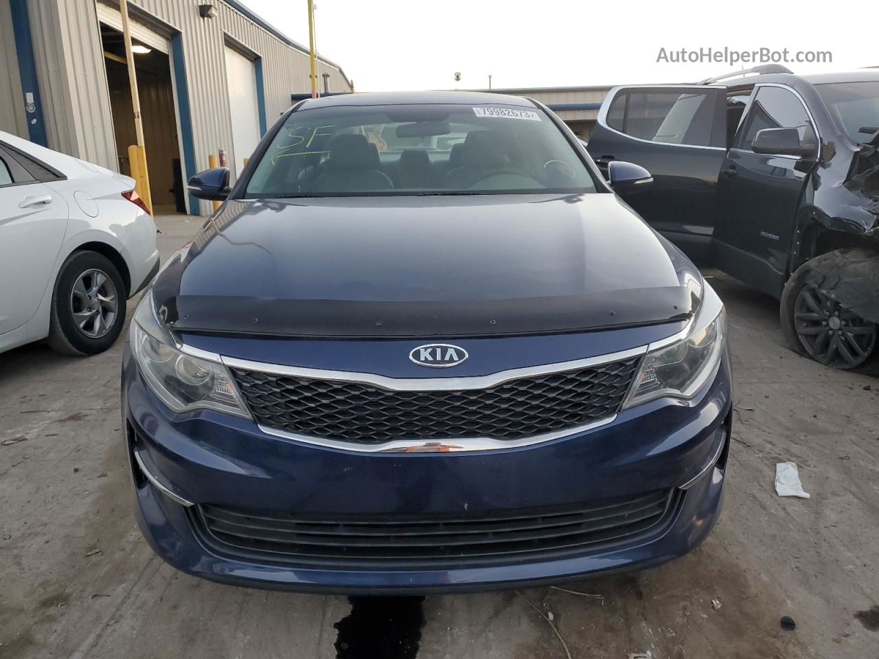 2016 Kia Optima Ex Blue vin: 5XXGU4L31GG018449