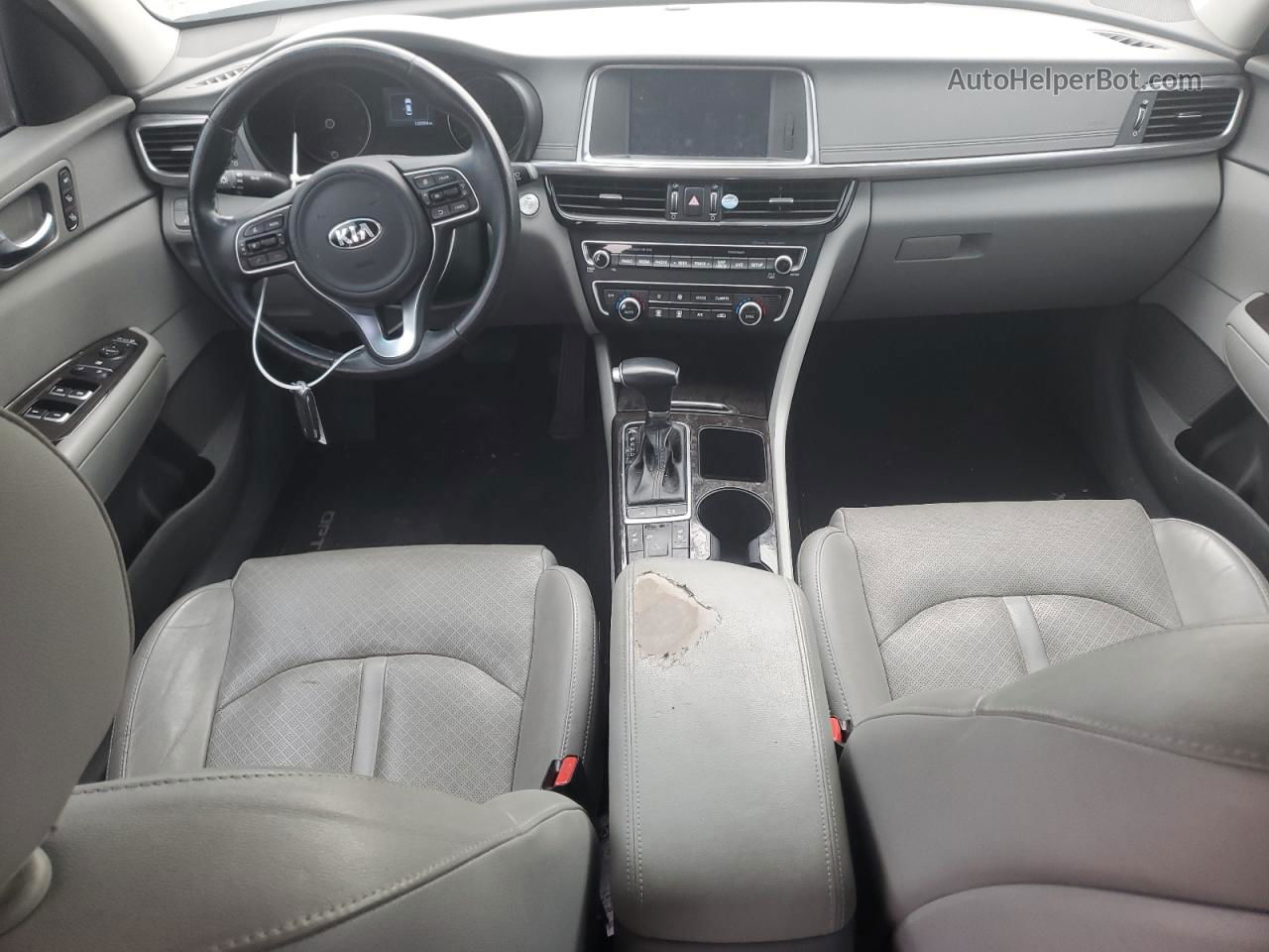 2016 Kia Optima Ex Белый vin: 5XXGU4L31GG045442