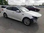 2016 Kia Optima Ex White vin: 5XXGU4L31GG050480