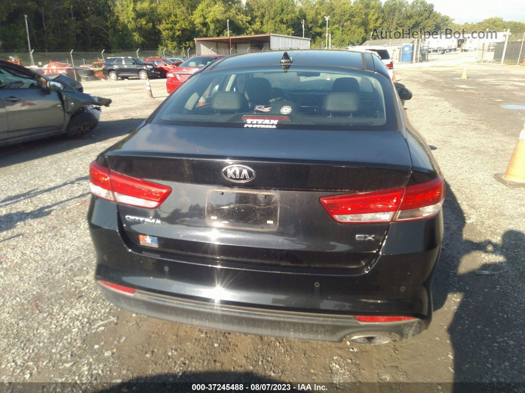 2016 Kia Optima Ex Черный vin: 5XXGU4L31GG085908