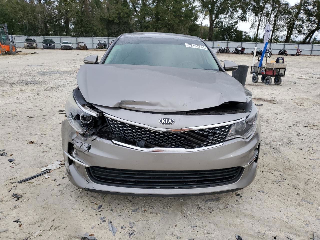 2017 Kia Optima Ex Gray vin: 5XXGU4L31HG126250