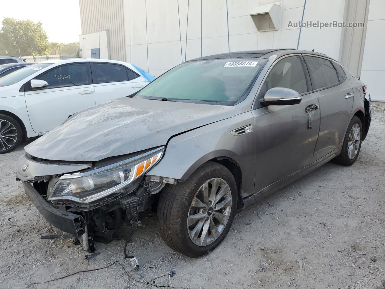 2017 Kia Optima Ex Silver vin: 5XXGU4L31HG127401