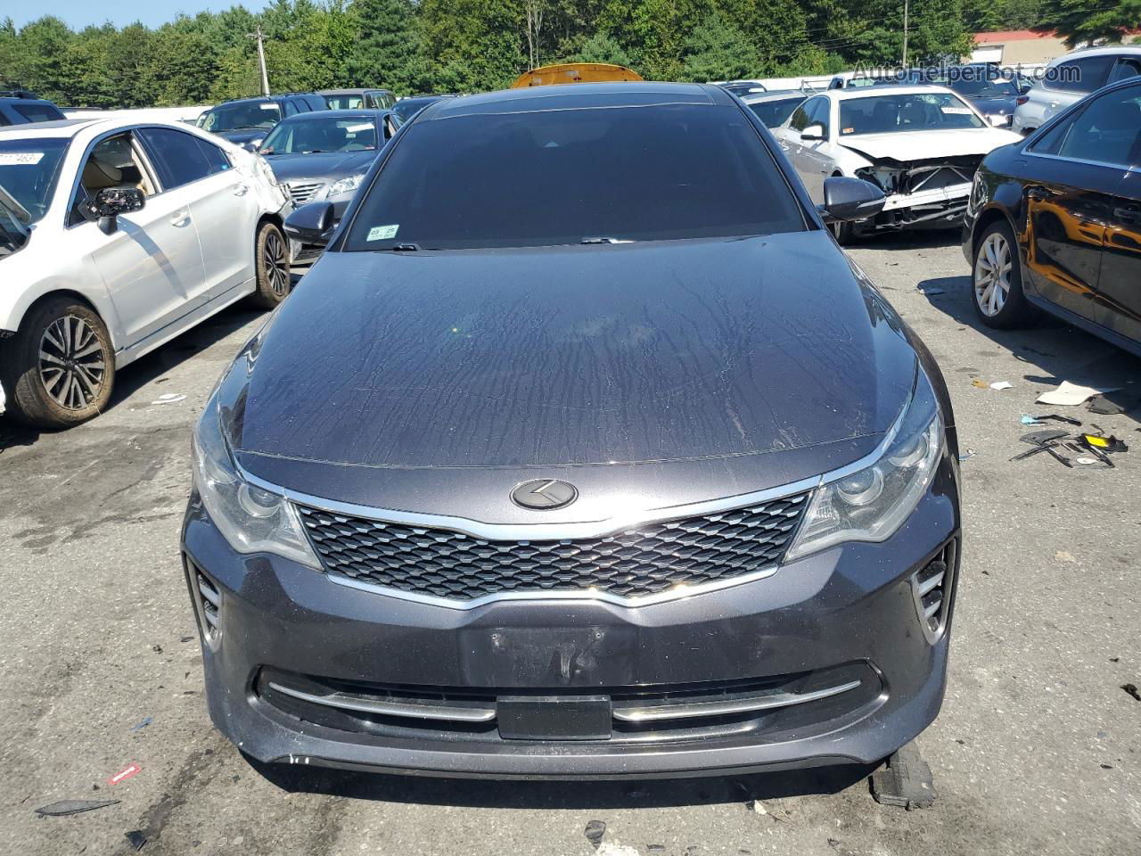 2017 Kia Optima Ex Charcoal vin: 5XXGU4L31HG143856