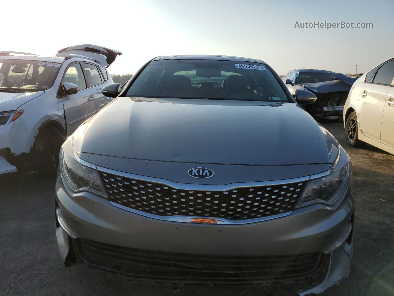 2018 Kia Optima Ex Silver vin: 5XXGU4L31JG260682