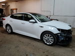 2016 Kia Optima Ex White vin: 5XXGU4L32GG069930