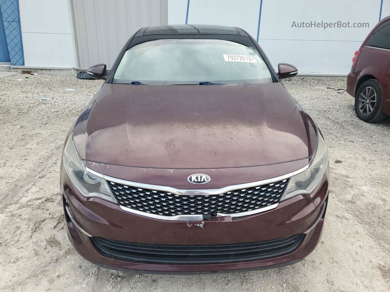 2016 Kia Optima Ex Brown vin: 5XXGU4L32GG082080