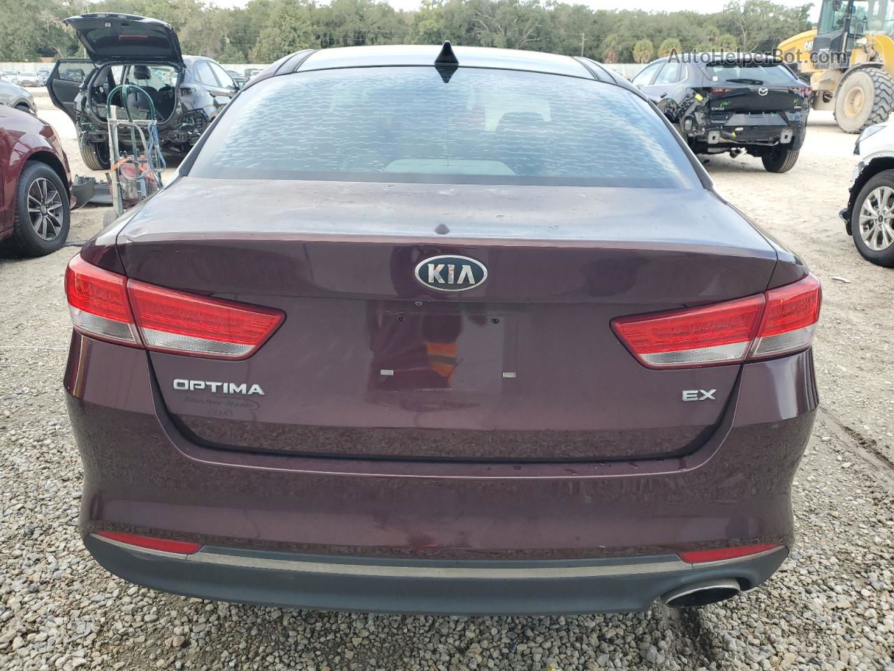 2016 Kia Optima Ex Brown vin: 5XXGU4L32GG082080