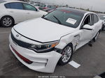 2016 Kia Optima Ex White vin: 5XXGU4L32GG085870