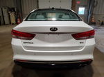 2016 Kia Optima Ex White vin: 5XXGU4L32GG103381