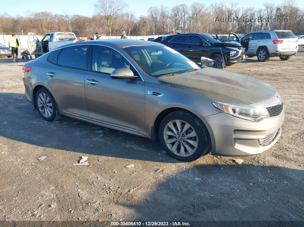 2017 Kia Optima Ex Золотой vin: 5XXGU4L32HG142750