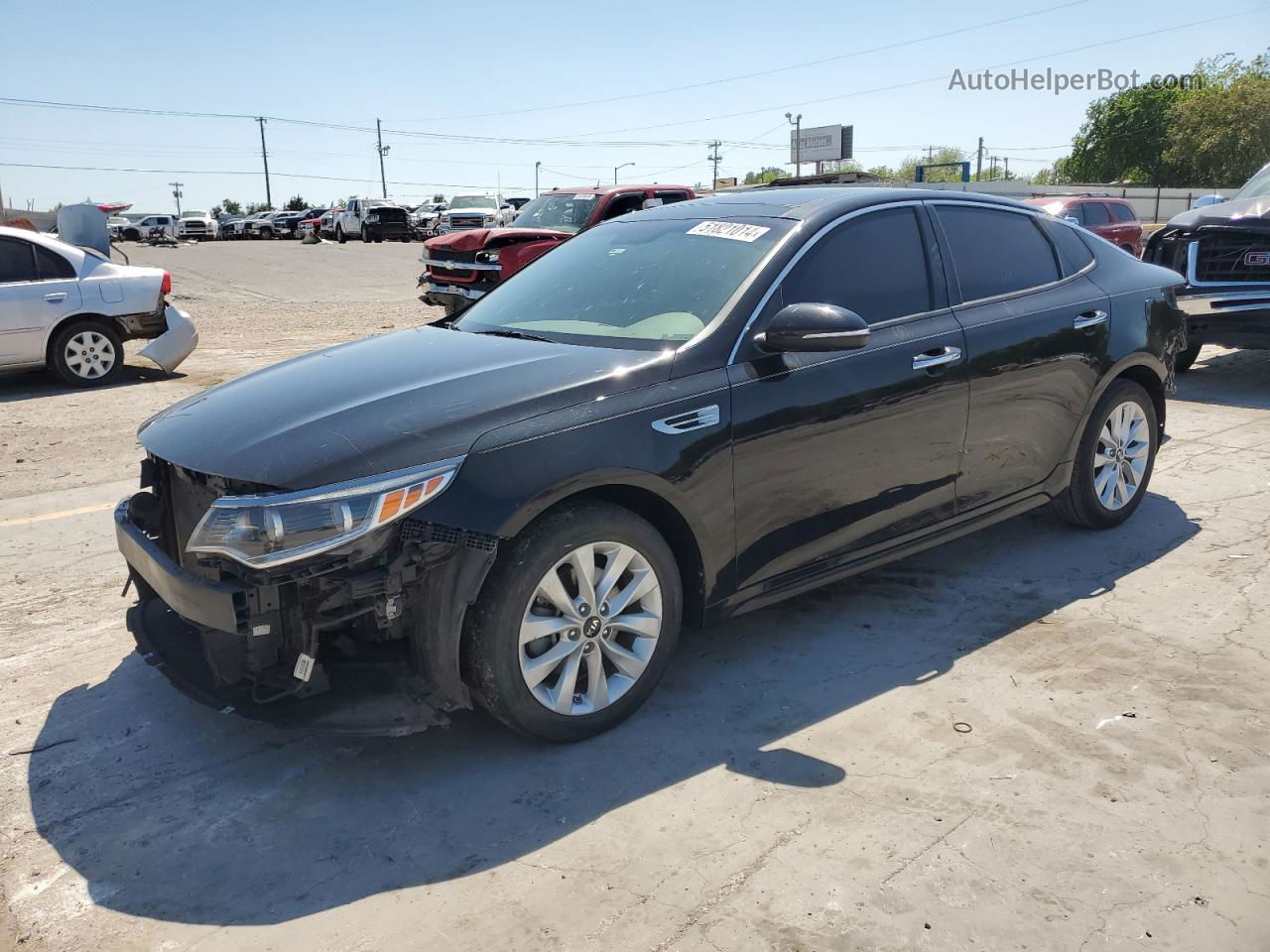 2017 Kia Optima Ex Black vin: 5XXGU4L32HG159256