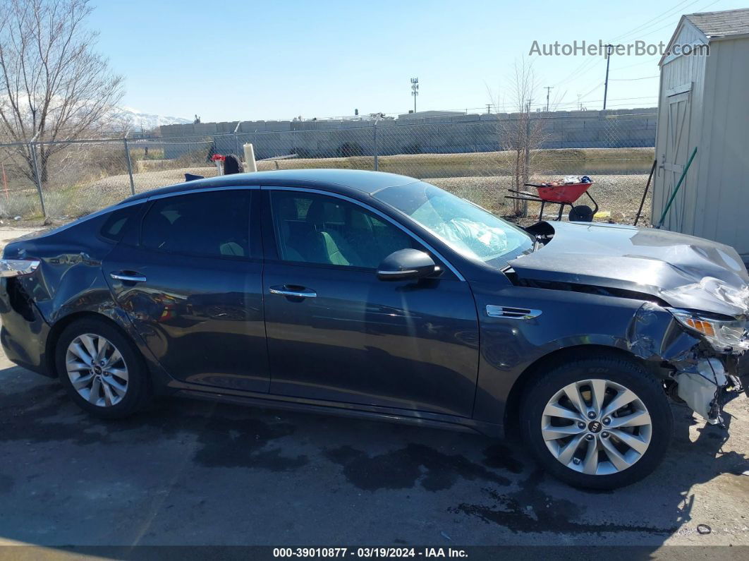 2017 Kia Optima Ex Gray vin: 5XXGU4L32HG161508