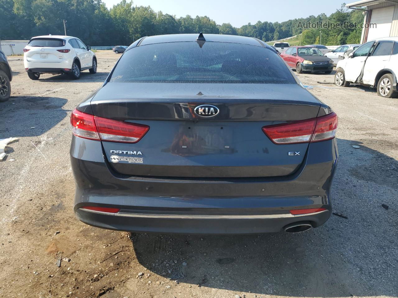 2018 Kia Optima Ex Black vin: 5XXGU4L32JG231627