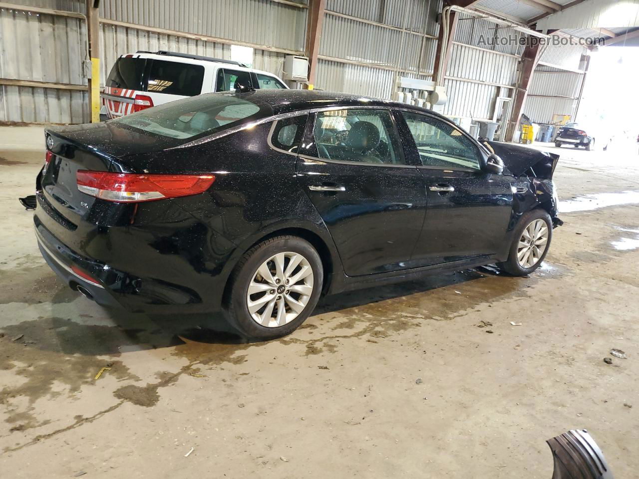 2018 Kia Optima Ex Черный vin: 5XXGU4L32JG248492