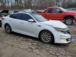 2016 Kia Optima Ex White vin: 5XXGU4L33GG032319