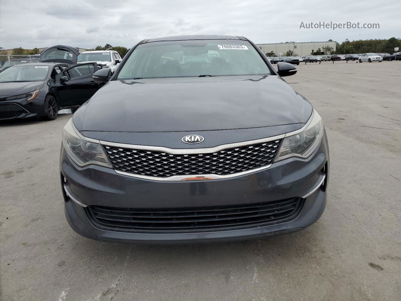 2018 Kia Optima Ex Gray vin: 5XXGU4L33JG206011