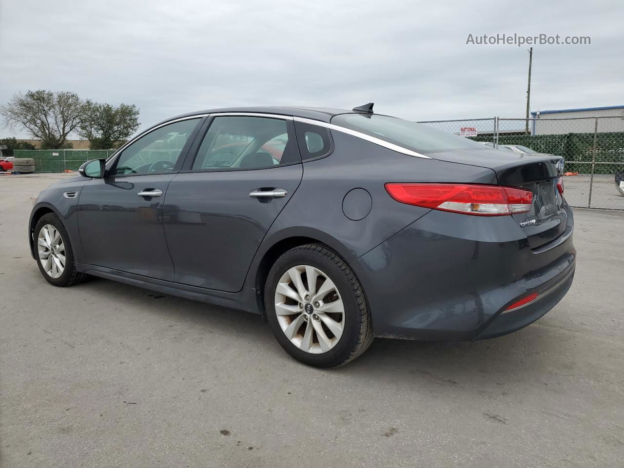 2018 Kia Optima Ex Gray vin: 5XXGU4L33JG206011