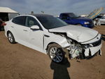 2018 Kia Optima Ex White vin: 5XXGU4L33JG213864