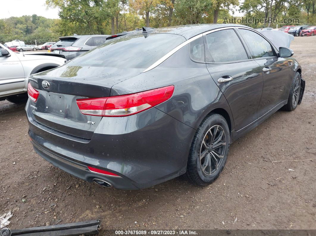 2018 Kia Optima Ex Серый vin: 5XXGU4L33JG215954