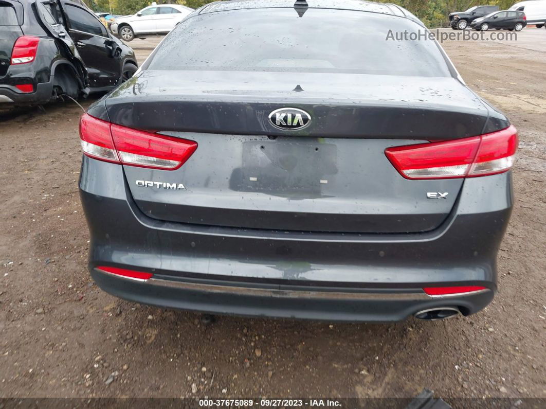 2018 Kia Optima Ex Gray vin: 5XXGU4L33JG215954